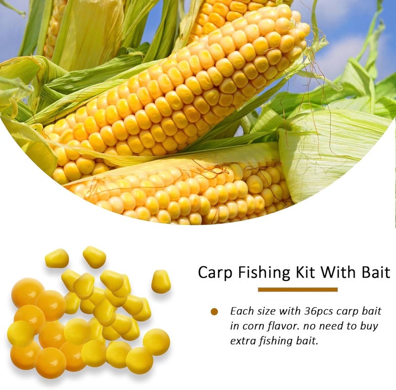 Dovesun 41PCS/151PCS Carp Fishing Hair Rigs Baits Carp Rigs Kit Fishing Equipment Accessories - Image 3